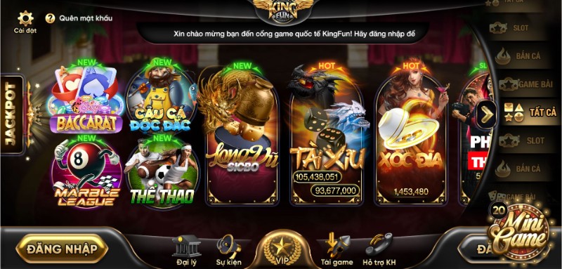Kingfun | Huyền thoại game bài đổi thưởng | Link tải +99USDT 5 Kingfun